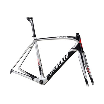 Specialized Tarmac SL4 Pro Bara Ram (Frameset) Silvermetallic/Svart/Vit