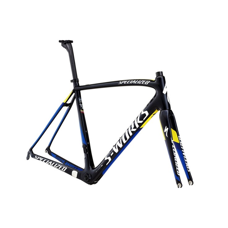 Specialized S-Works Tarmac SL4 Bara Ram (Frameset) Saxo-Teamfärg-Teamfärg