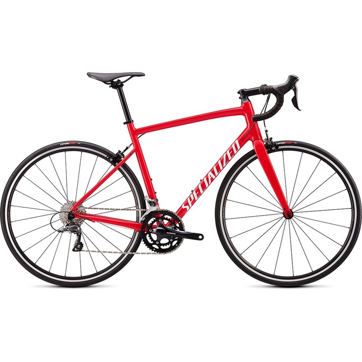 Specialized Allez E5 Gloss Flo Red/White Clean