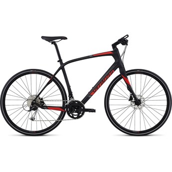Specialized Sirrus Sport Carbon Carbon/Nordic Red/Charcoal