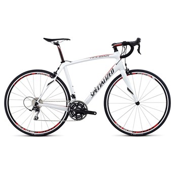 Specialized Roubaix SL4 Elite 105 X3 Vit/Röd/Svart