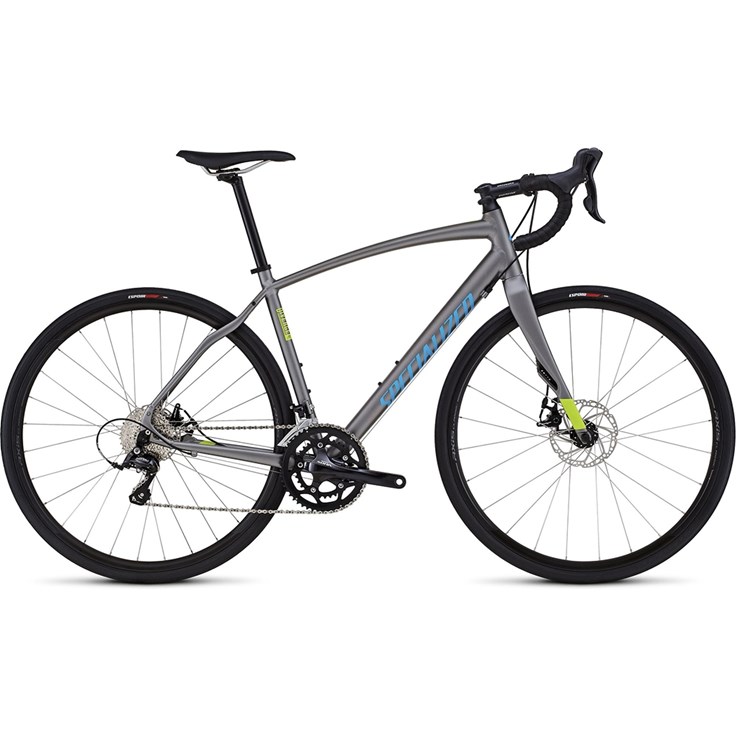 Specialized Diverge Sport A1 CEN Satin Sterling/Hyper/Cyan