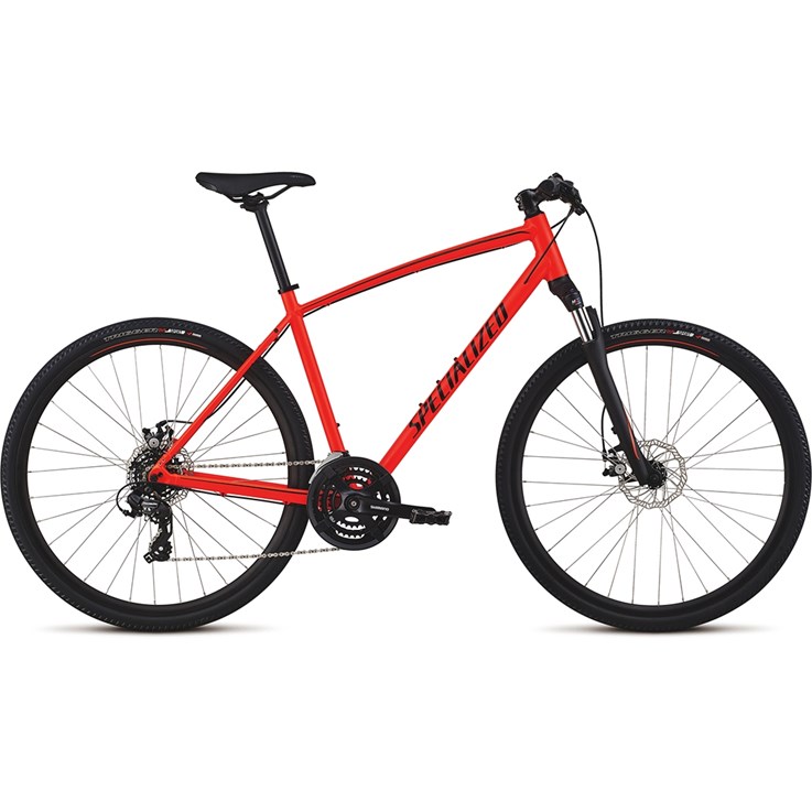 Specialized Crosstrail Mech Disc Int Rocket Red/Limon/Black