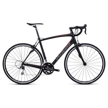 Specialized Roubaix SL4 Sport 105 C2 Materialfärg/Askgrå/Röd