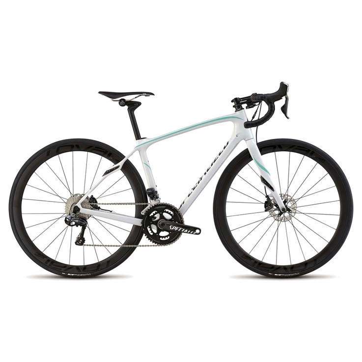 Specialized Ruby Pro Disc Ultegra Di2 White/Black/Emerald Green