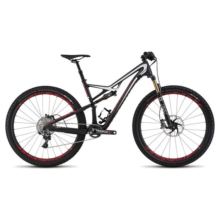 Specialized S-Works Camber FSR Carbon 29 Silver/White/Red