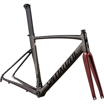 Specialized Allez Sprint Frameset Polished Chrome Black/Black/Crimson Metallic