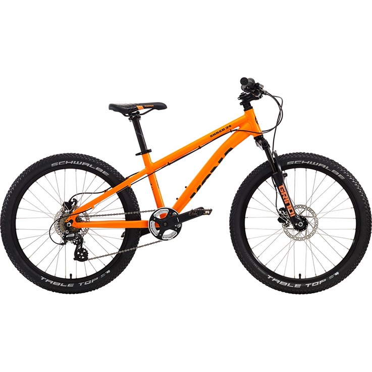 Kona Shred 2-4 Matt Orange with Black Decals