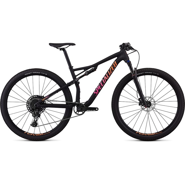 Specialized Epic Womens Comp 29 Satin Gloss Black/Acid Lava/Acid Purple