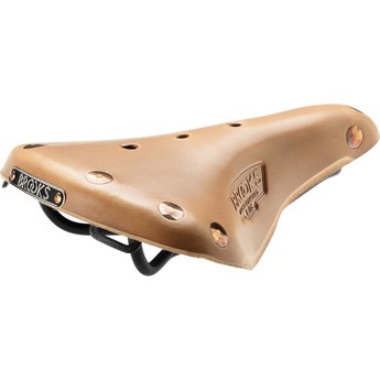 Brooks Sadel I Läder B17S Select Natural Dam