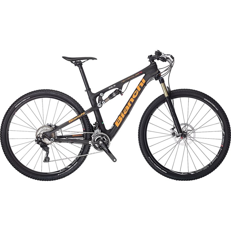 Bianchi Methanol 29.2 FS Black Matt/Orange Logo/Graphite Line