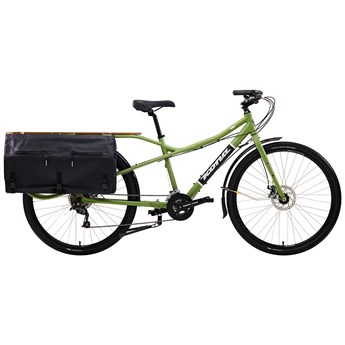 Kona Ute Matt Olive with Silver, White and Black