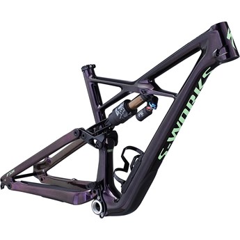 Specialized Enduro FSR S-Works Carbon 29 6Fattie Frame Gloss Sunset/Acid Kiwi