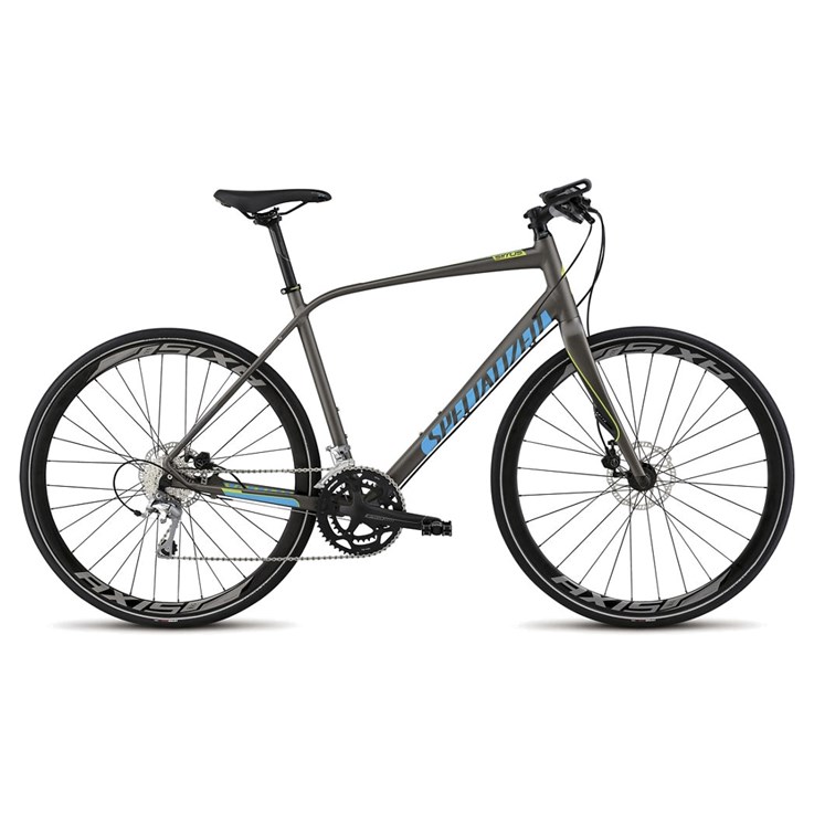 Specialized Sirrus Comp Disc Gunmetal/Cyan/Hyper Green