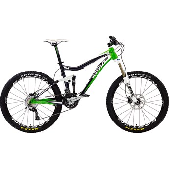 Kona Cadabra Brushed Black/Lime Green/White