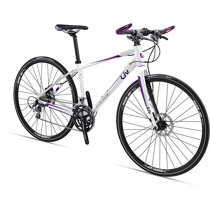 Liv Thrive 1 Disc White/Purple