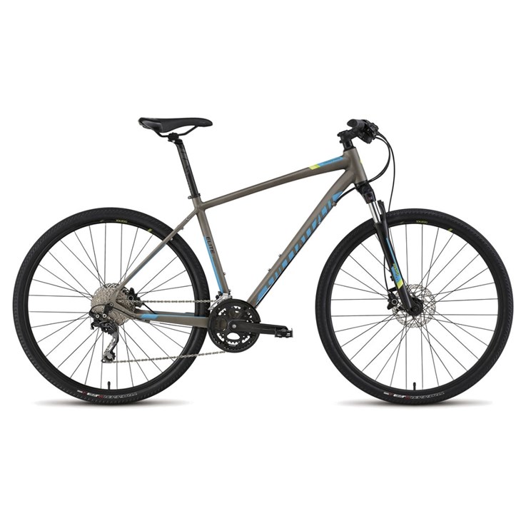 Specialized Crosstrail Elite Disc Raw/Cyan/Hyper Green