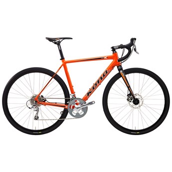 Kona Jake Matt Orange with Black and White