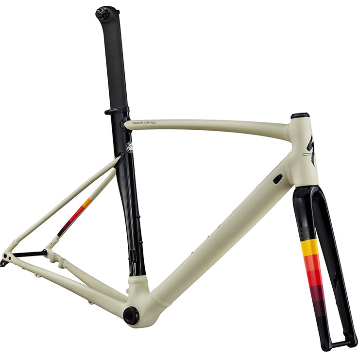 Specialized Allez Sprint Disc Frameset Satin/Gloss White Mountains/Tarmac Black