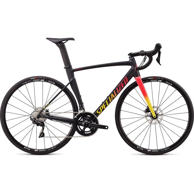 Specialized Allez Sprint Comp Disc Satin/Gloss Black/Golden Yellow/Vivid Pink Fade