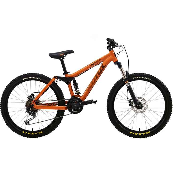 Kona Stinky 24 Orange with Black