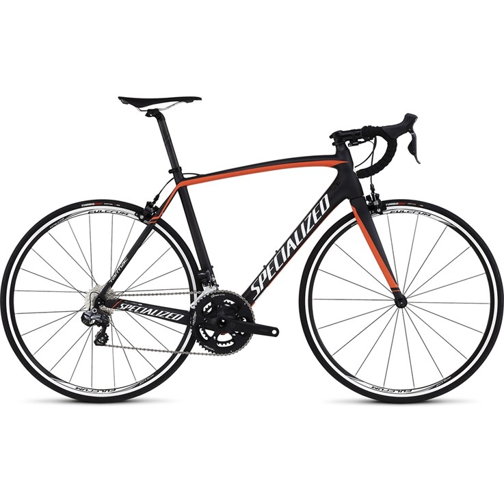 Specialized Tarmac Comp UDi2 CEN Satin Carbon/Moto Orange/White