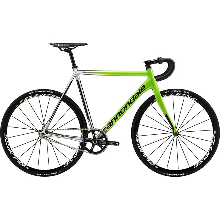 Cannondale CAAD10 Track Polished Aluminum Frame with Viserker Green Fade, Gloss
