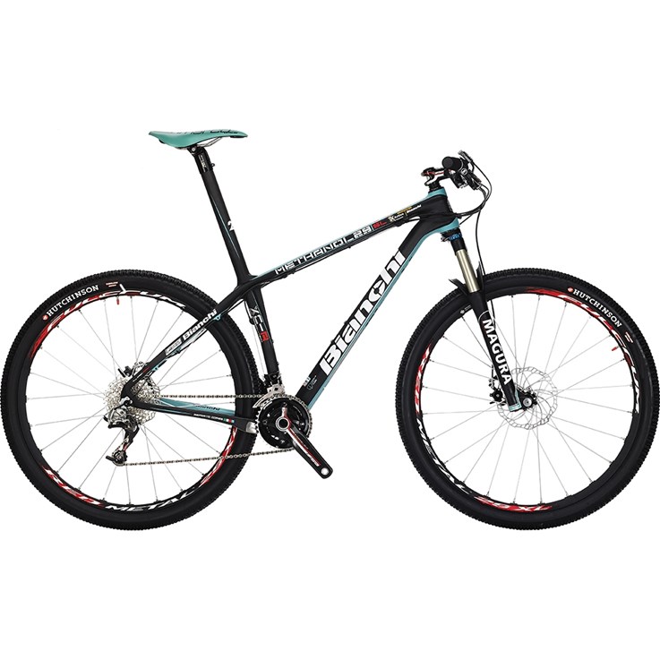 Bianchi Methanol 29" Team Replika Svart/Celeste