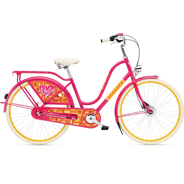 Electra Amsterdam Joyride 3i Step-Thru Bright Pink