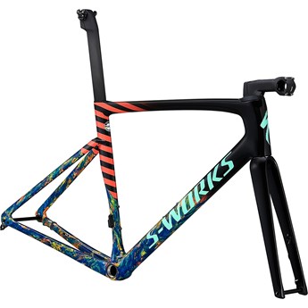 Specialized Tarmac SL7 S-Works Frameset Cobalt/Brassy Yellow/Blaze/Oasis