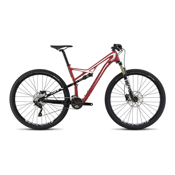 Specialized Camber FSR Comp Carbon 29 Red/White/Black