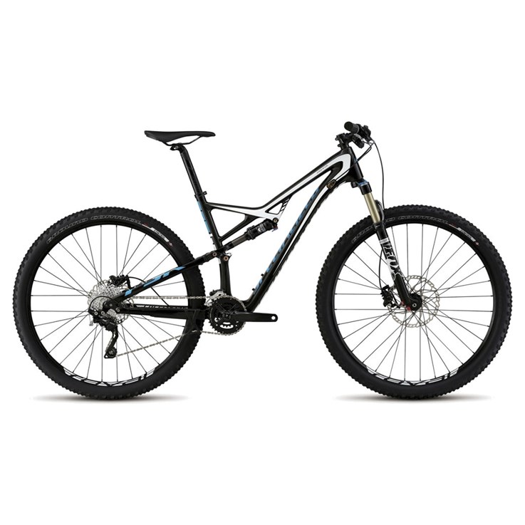 Specialized Camber FSR Comp Carbon 29 Carbon/White/Cyan