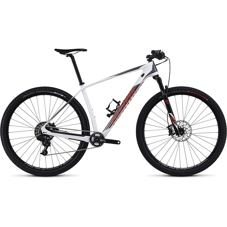 Specialized Stumpjumper HT Elite Carbon World Cup 29 Gloss White/Charcoal/Moto Orange