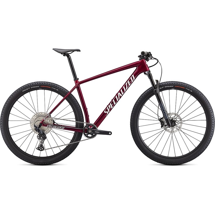 Specialized Epic HT Gloss Rasberry/Metallic White Silver