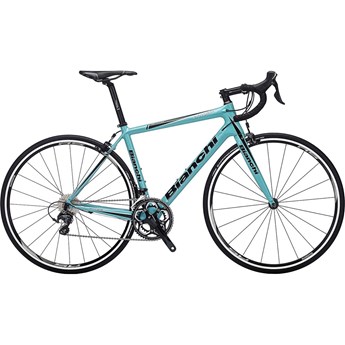 Bianchi Intrepida Ultegra Celeste Glossy/Celeste Black Logo/White Line