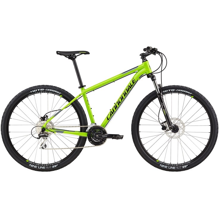 Cannondale Trail 6 Berzerker Green with Charcoal Gray and Jet Black, Gloss
