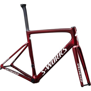 Specialized Tarmac SL6 S-Works Disc Frameset Gloss Spectraflair/Red Tint/Metallic White Silver