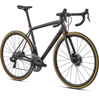 Specialized S-Works Aethos Dura Ace Di2 Satin Carbon/Red Gold Chameleon/Bronze Foil
