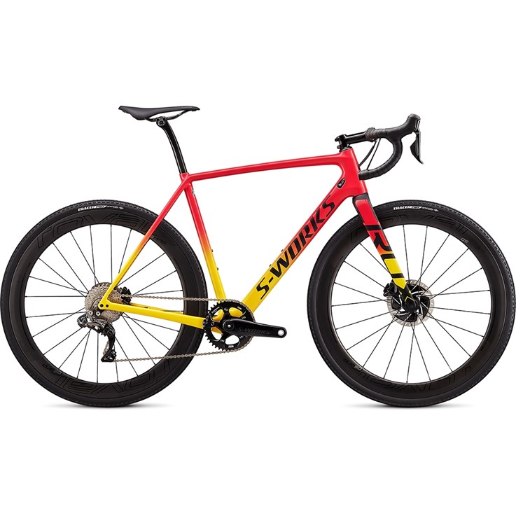 Specialized Crux S-Works Di2 Gloss Golden Yellow/Vivid Pink/Black