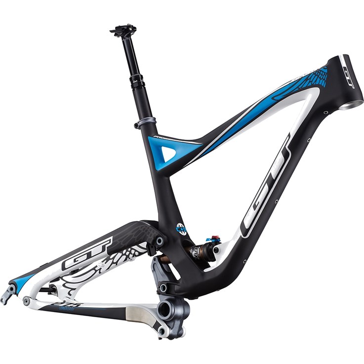 GT Sensor Carbon A/M Frame (Bara Ram) Raw/White/Blue