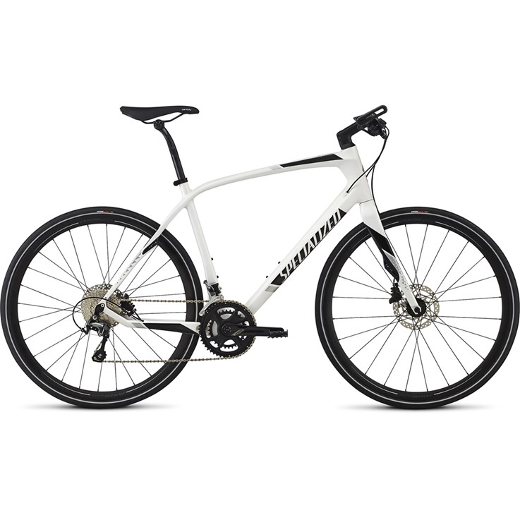 Specialized Sirrus Comp Carbon Metallic White Silver/Black/Light Silver
