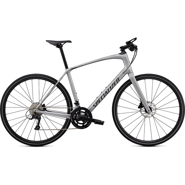 Specialized Sirrus 4.0 Satin Flake Silver/Charcoal/Black Reflective