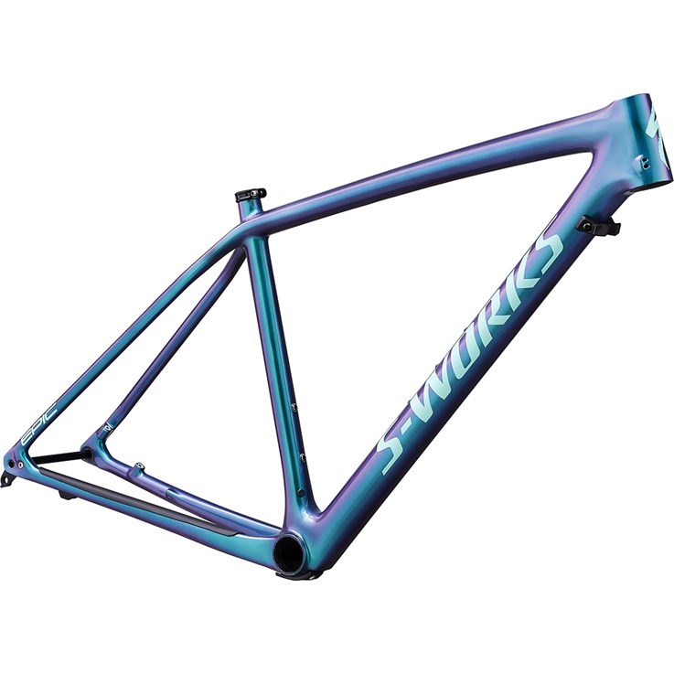 Specialized Epic HT Men S-Works Carbon 29 Frame Gloss Oil Slick/Mint