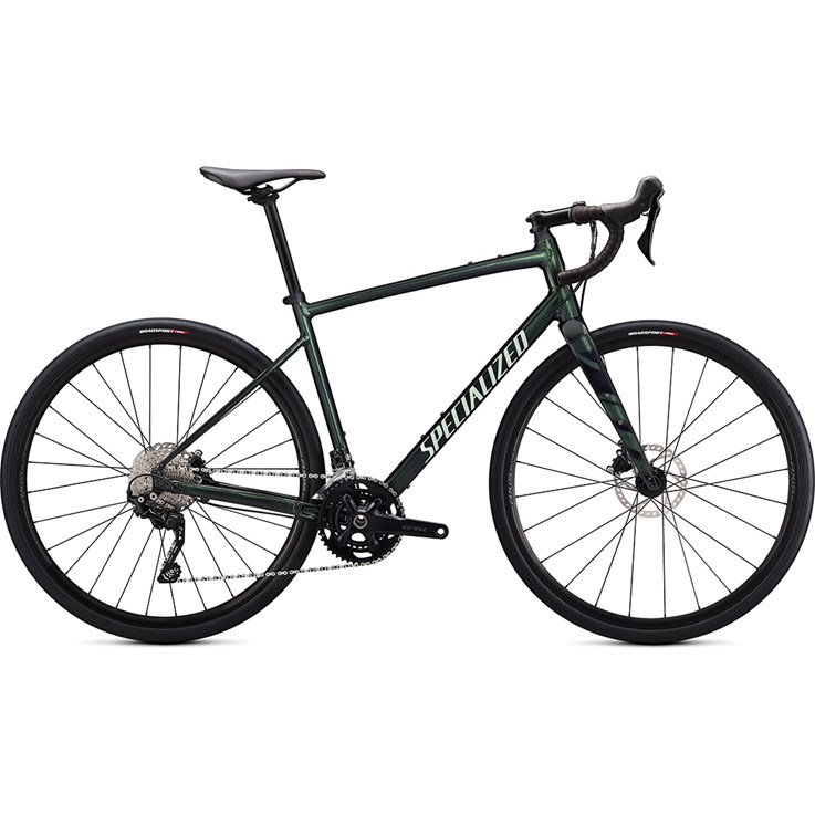 Specialized Diverge E5 Elite Gloss Oak Metallic Green/Spruce/Chrome/Wild Ferns