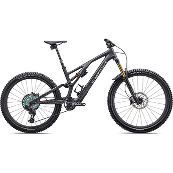 Specialized Stumpjumper Evo S-Works Satin Carbon/Brushed Liquid Black Metal/Limestone/Brushed Chrome