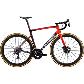 Specialized Tarmac SL6 S-Works Disc Di2 Gloss Crimson/Rocket Red/Dove Grey