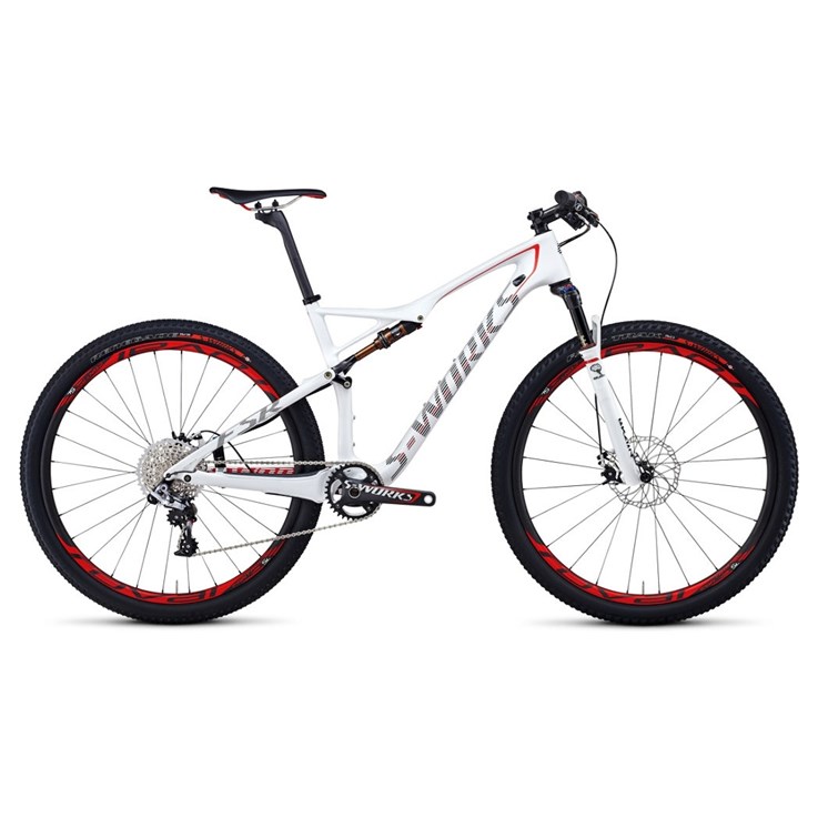 Specialized S-Works Epic FSR Carbon WC 29 Vit/Svart/Röd