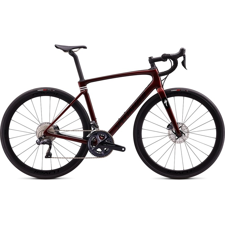 Specialized Roubaix Expert Udi2 Gloss Crimson/Cast Berry Edge Fade/Dove Gray/Black