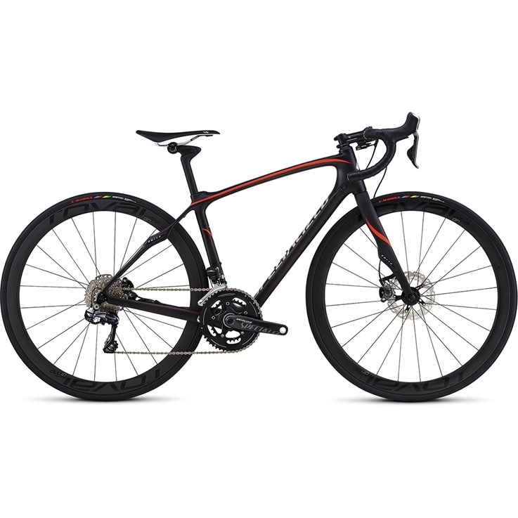 Specialized Ruby Pro Disc UDi2 Satin Tarmac Black/Nordic Red/Silver