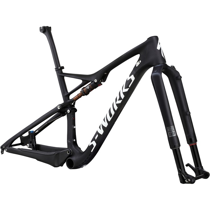 Specialized S-Works Epic 29 World Cup Frameset Satin Gloss Carbon/White Clean